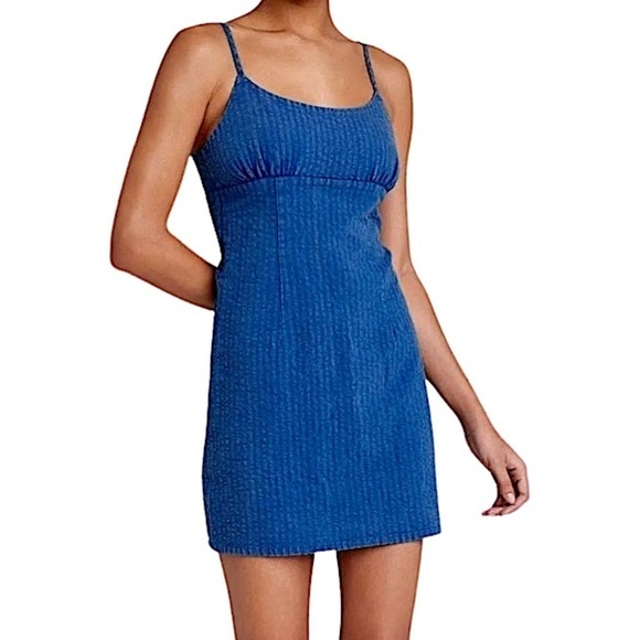 WILD FABLE • Women’s Blue Washed Style Dress - Picture 1 of 6